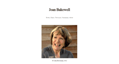 Desktop Screenshot of joanbakewell.com